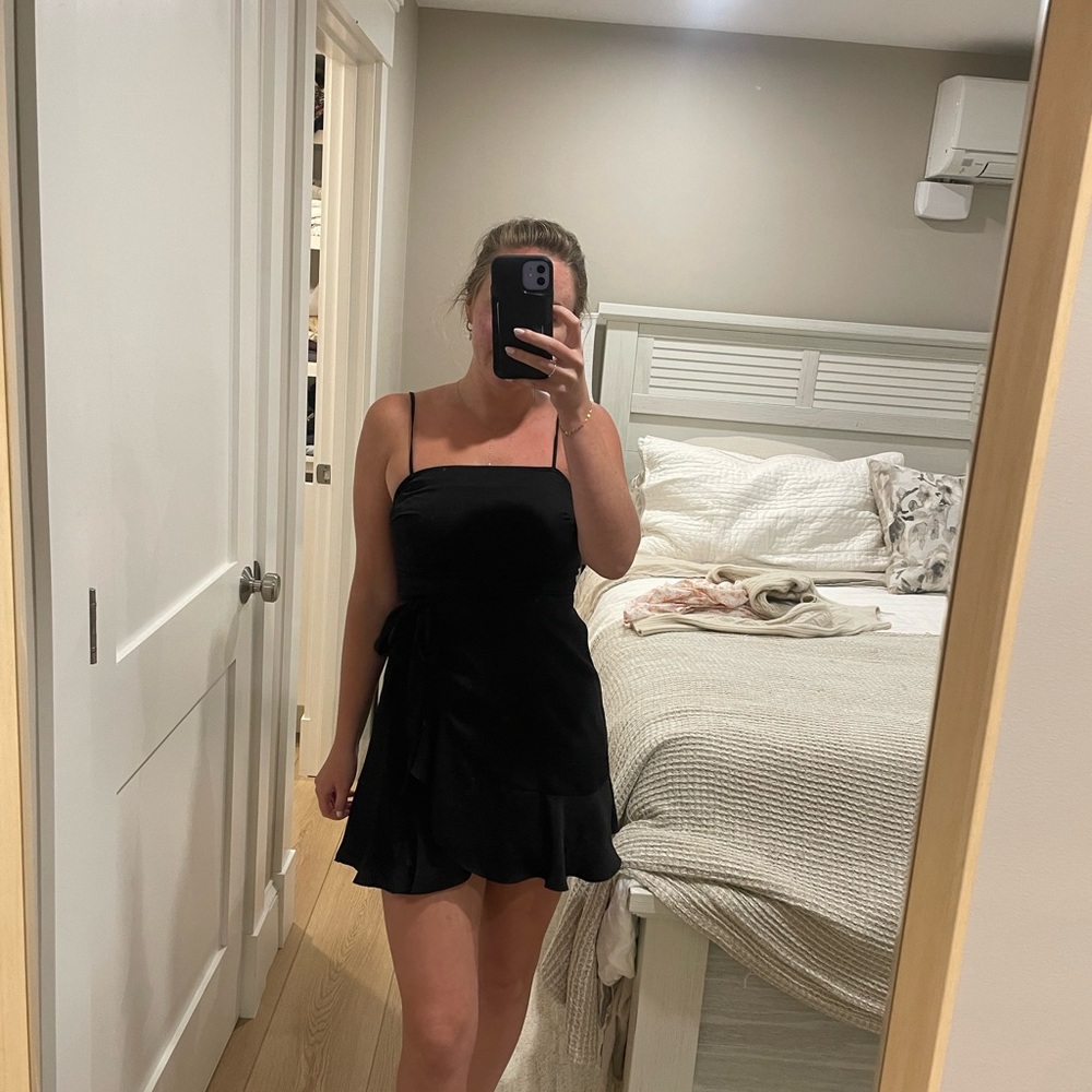 Express Black Mini Dress